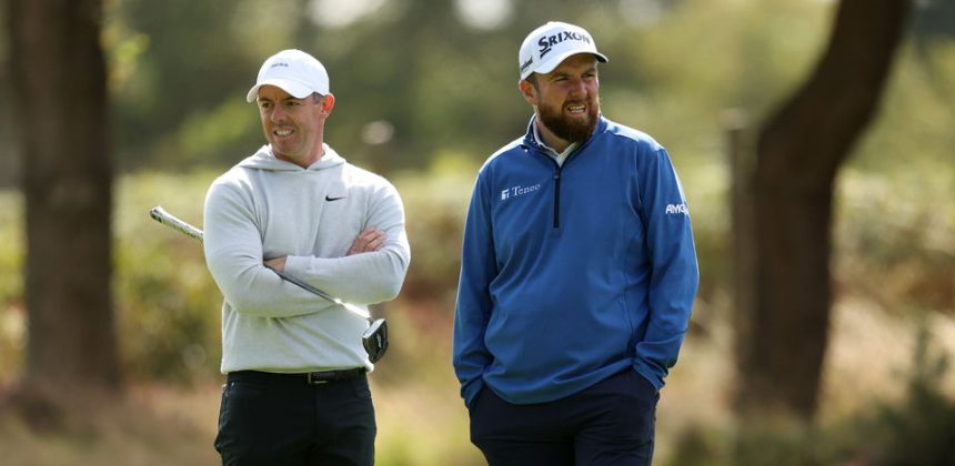 Rory McIlroy and Shane Lowry