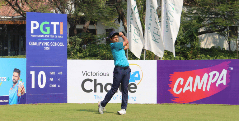Pritish Singh Karayat takes five-shot lead at PGTI Q-School