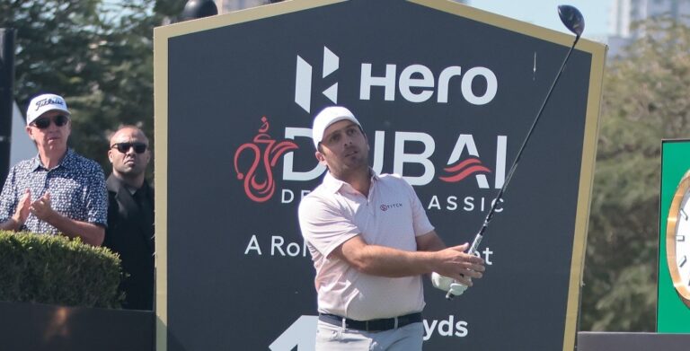 Molinari leads Dubai Desert Classic after opening 65