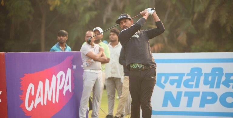 Akshay Sharma fires second straight 60 to lead Chhattisgarh Open by three