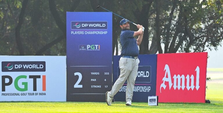 Jhared Hack takes halfway lead at DP World Players Championship in Delhi