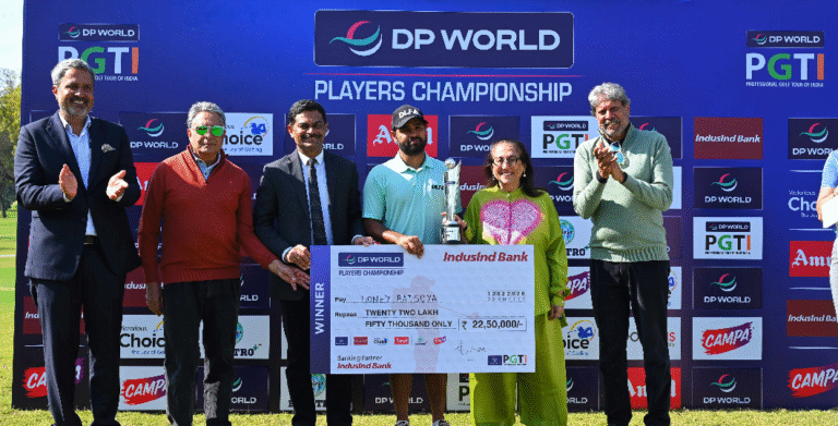 Honey Baisoya wins DP World Players Championship, ends five-year title drought